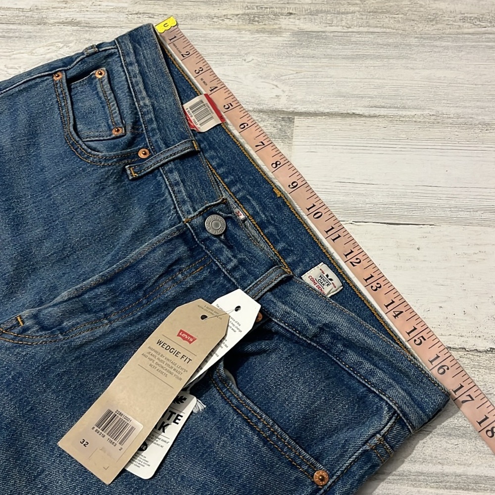 Levi’s Wedgie Fit High Rise Jeans Size 32 NWT - Picture 10 of 13